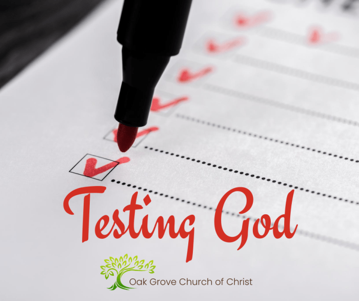 Church of god exhorter test