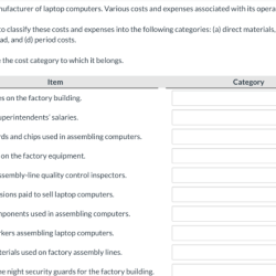 Gala company is a manufacturer of laptop computers